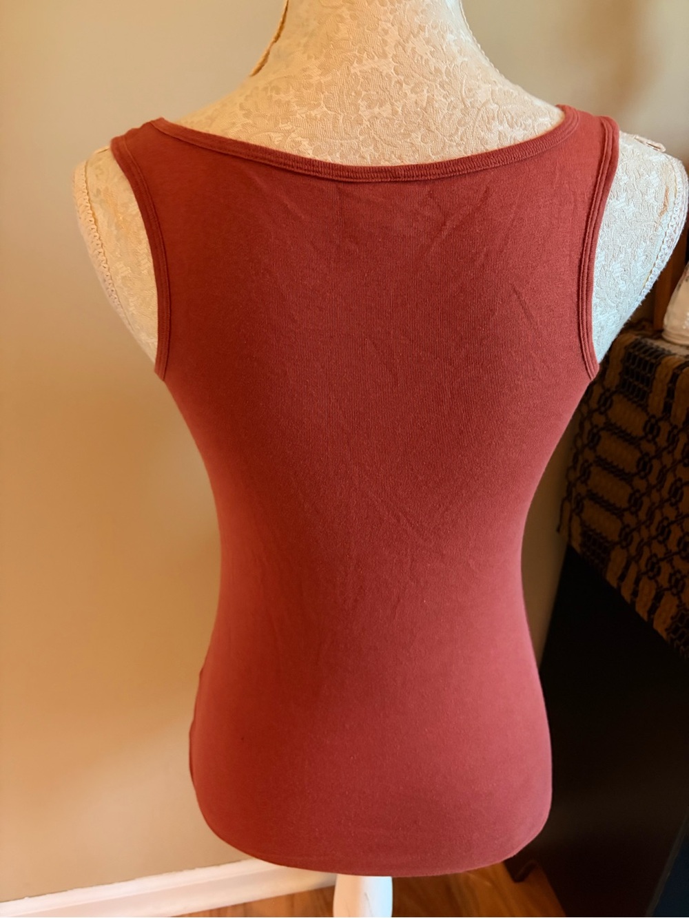Peruvian Connection Rust Tank Top - Picture 2 of 4